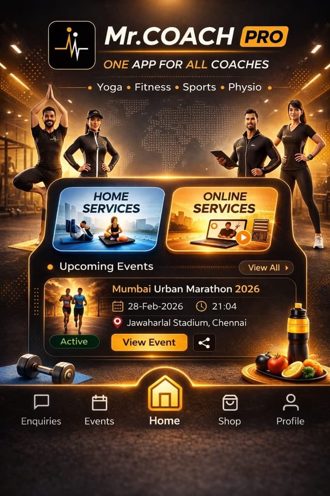 Mr.Coach Pro App Poster